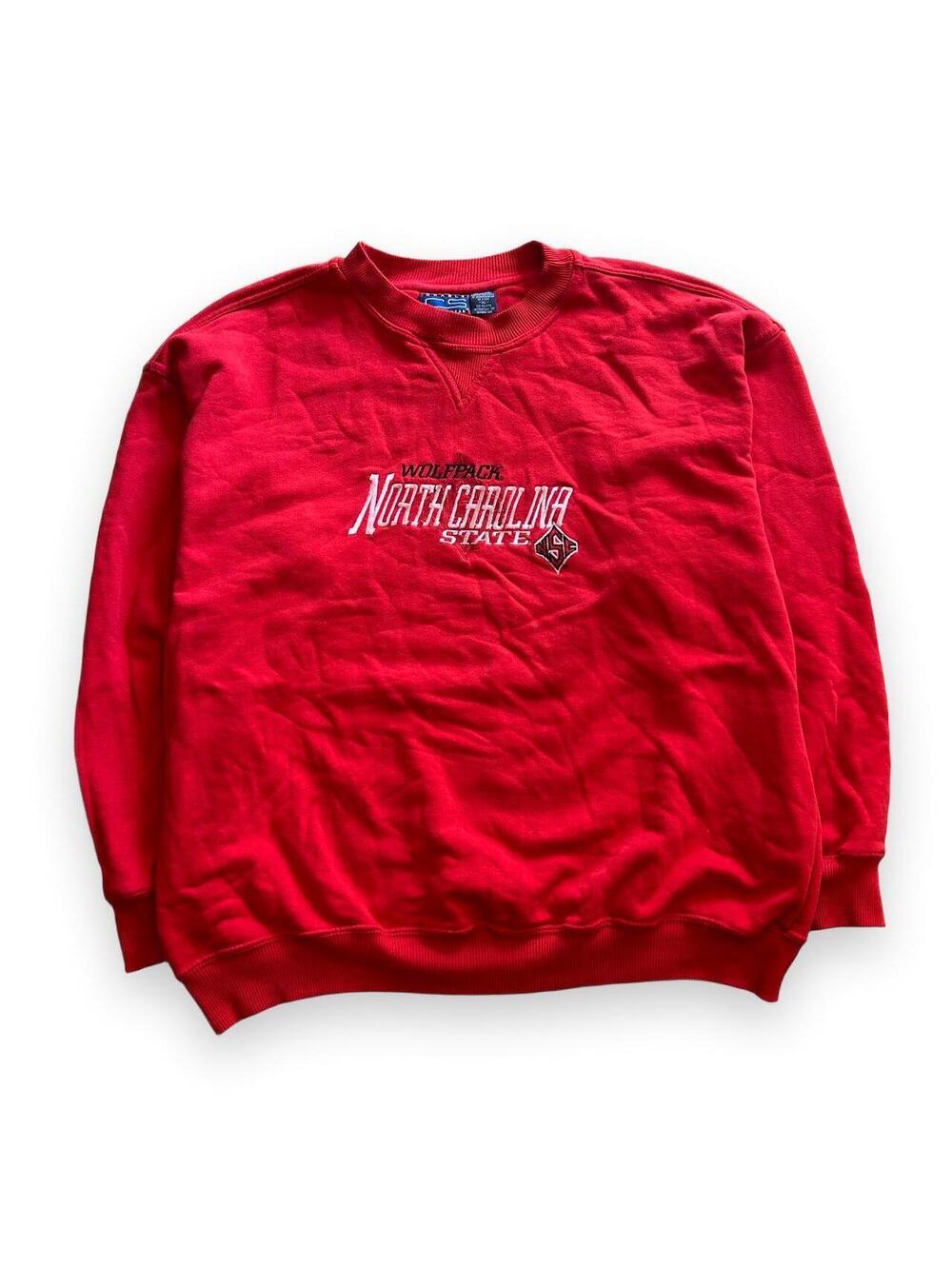 90s North Carolina State Wolfpack red sweatshirt